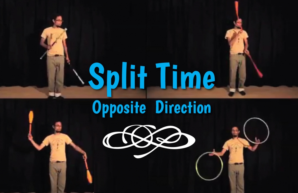 Fai Tutsday Split Time Opposite Direction Flow Arts Institute